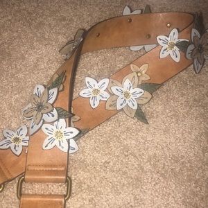 Floral Guitar Strap
